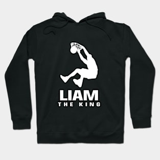 Liam Custom Player Basketball Your Name The King Hoodie